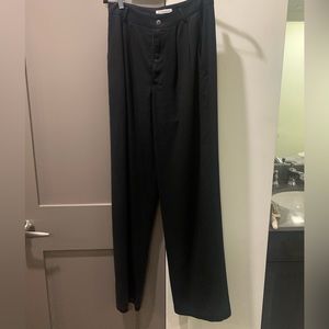 Reformation Black Mason Pant